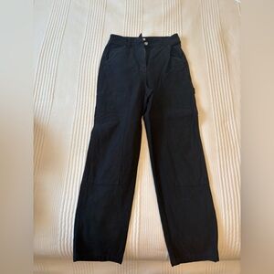 Wilfred Midnight Black Trousers